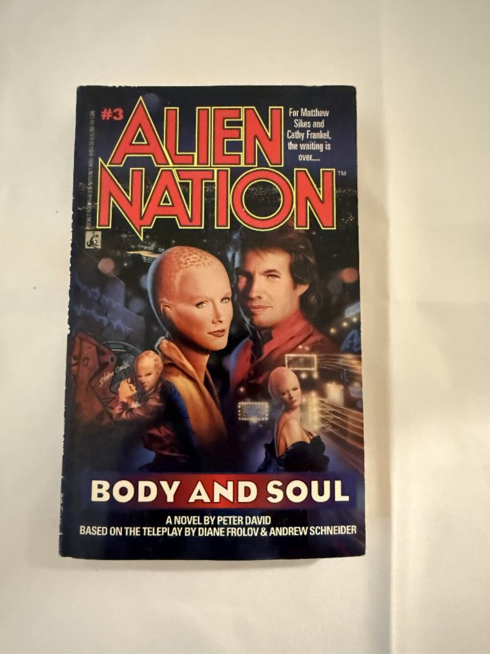 1993 Alien Nation "Body and Soul" #3 - Vintage Paperback